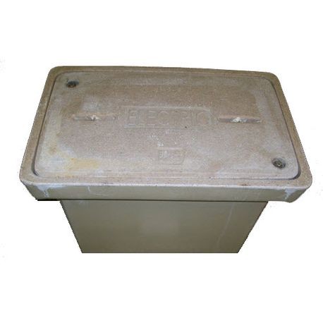 HLN PHA173012HE2 JUNCTION BOX AND COVER W/HEX BOLTS 17"X30"X12" TIER 15/22500 LBS RATING, MARKED ELECTRIC