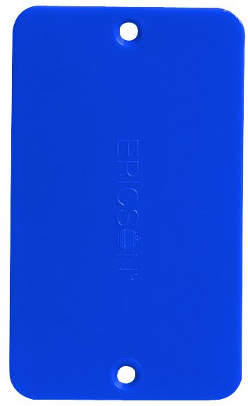 EEE 6034 BLUE HIGH IMPACT NYLON COVER PLATE